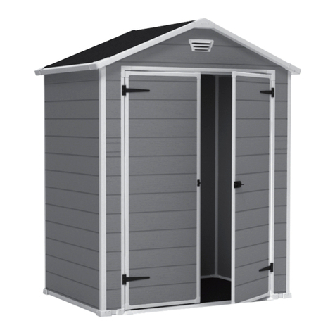 Keter MANOR 6x4DD User manual