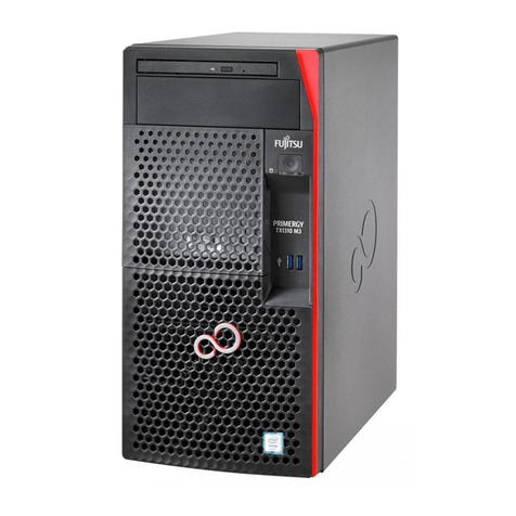 Fujitsu PRIMERGY TX1310 M3 operating manual