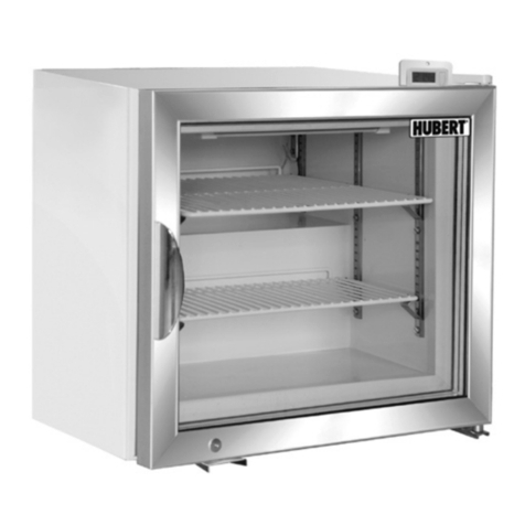 Hubert HUBM-2R Series Service, installation and care manual