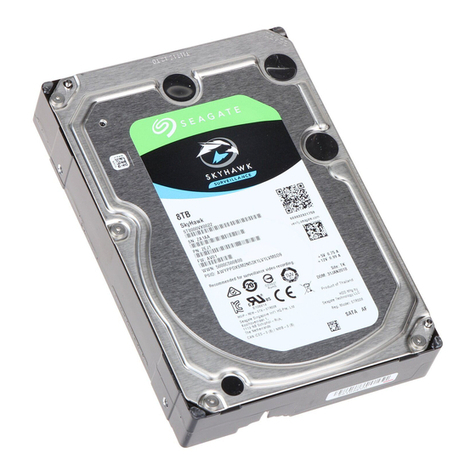Seagate SKYHAWK SURVEILLANCE ST8000VX0022 User manual