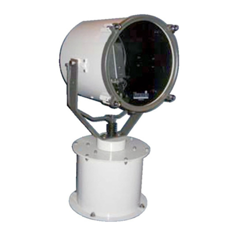 Francis Searchlights FR300 User instruction & installation manual Francis Searchlights FR300 User instruction & installation manual