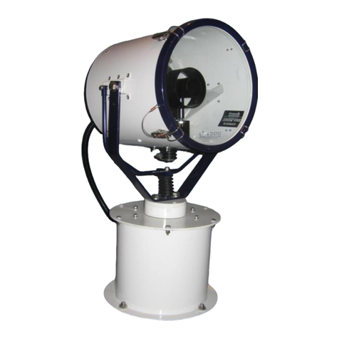 Francis Searchlights L300 User manual