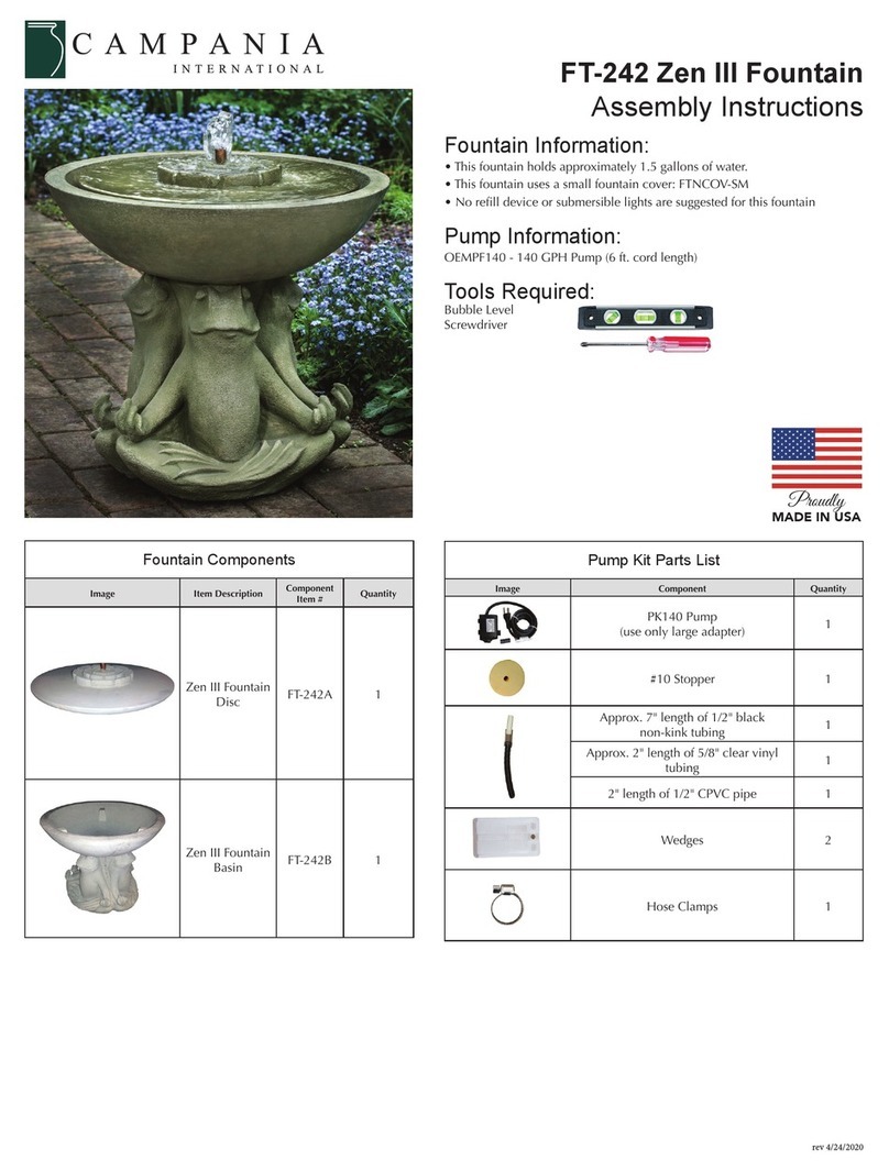 Campania International Zen III FT-242 Assembly instructions Campania International Zen III FT-242 Assembly instructions