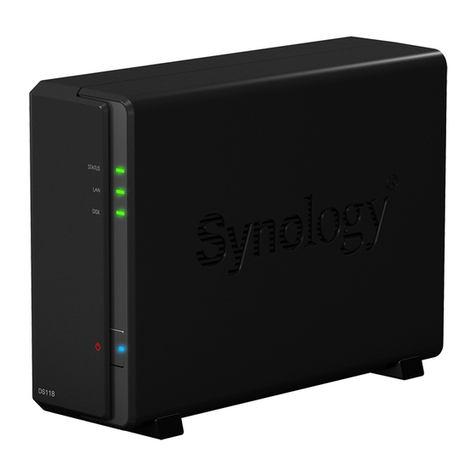 Synology DiskStation DS118 Manual Synology DiskStation DS118 Manual