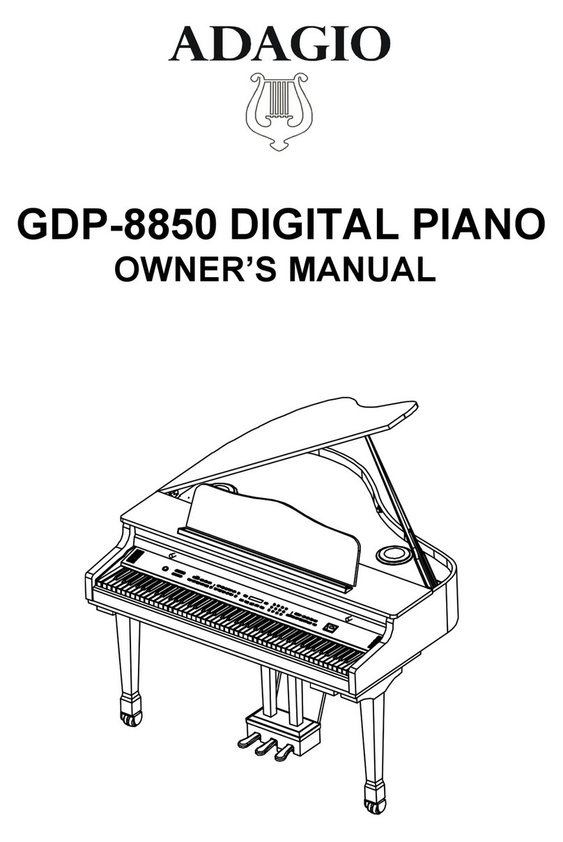 Adagio GDP-8850 User manual