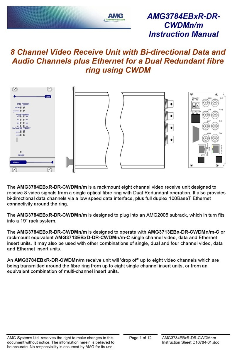 AMG AMG3784EBxR-DRCWDMn/m instruction manual