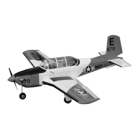 VQ Radio Control Model PICHLER Beechcraft T-34C TURBO MENTOR User manual