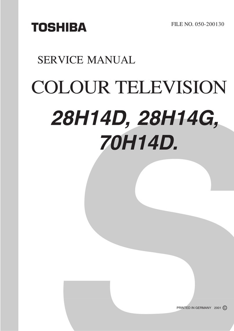 Toshiba 28H14D User manual Toshiba 28H14D User manual