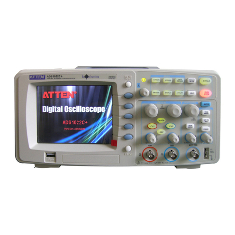 Atten ADS1000D Series Service manual