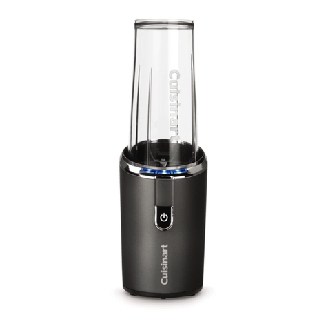 Cuisinart EVOLUTIONX RPB 100 Operational manual