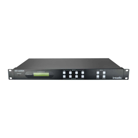 Intelix INT-44HDX Installation and operation guide