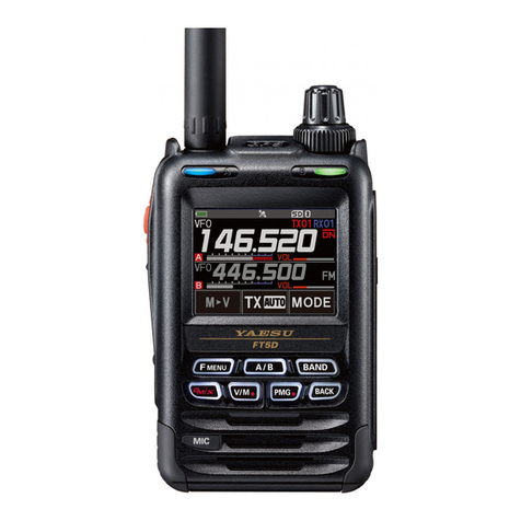 Yaesu FT5De instruction manual