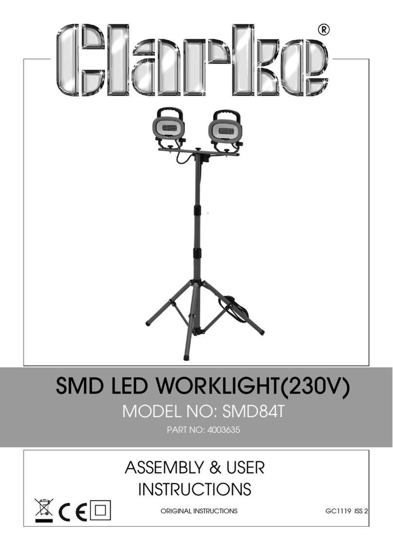 Clarke SMD84T Owner's manual Clarke SMD84T Owner's manual