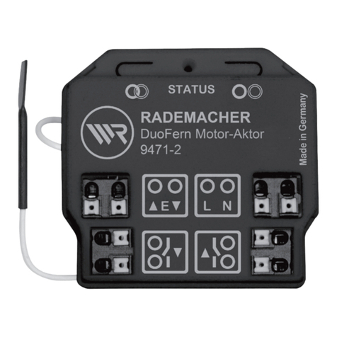 RADEMACHER DuoFern 9471-2 User manual