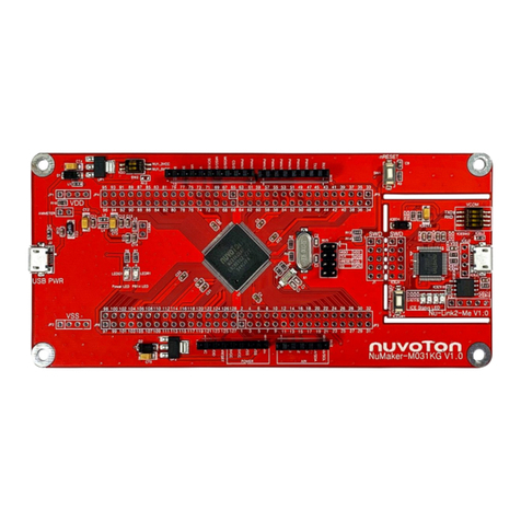 Nuvoton NuMicro M031 Series user manual