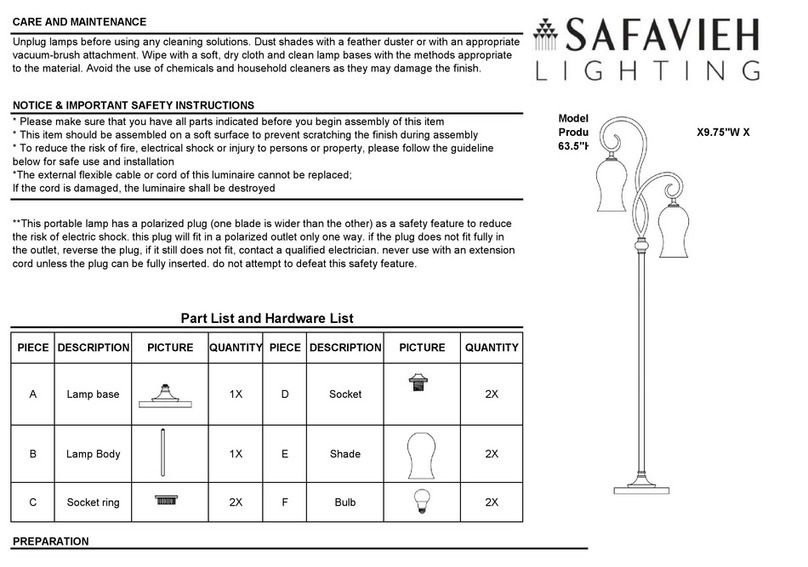 Safavieh FLL4058A manual
