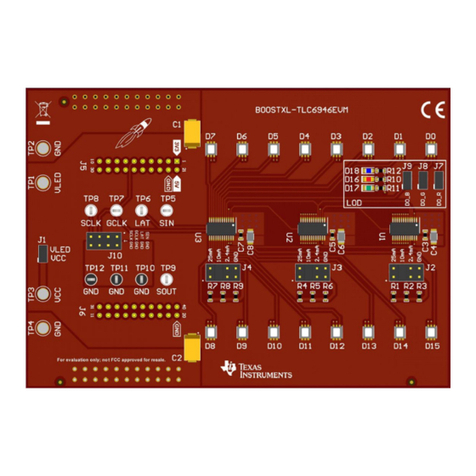 Texas Instruments BOOSTXL-TLC6946EVM User manual