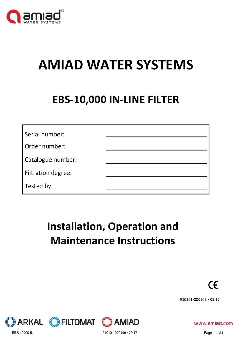 amiad EBS-10000 Manual