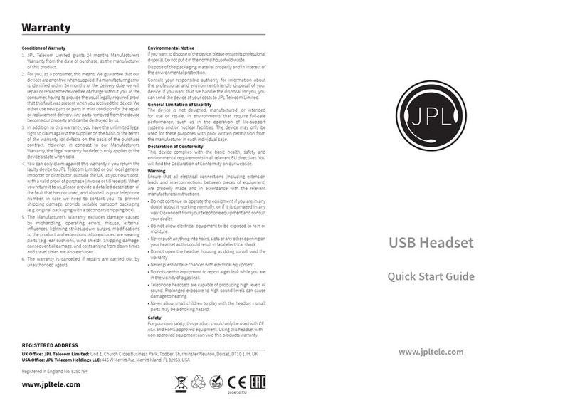 JPL Commander-2 User manual