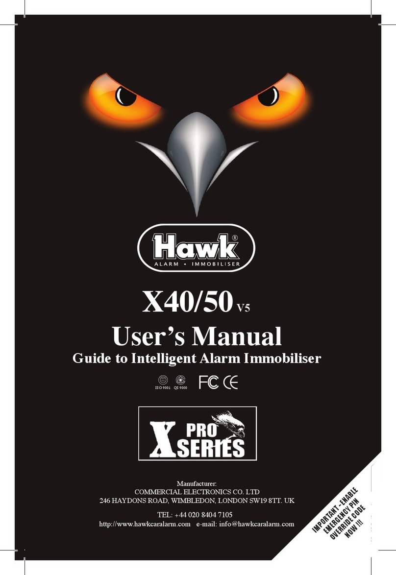 Hawk X Pro Series user manual