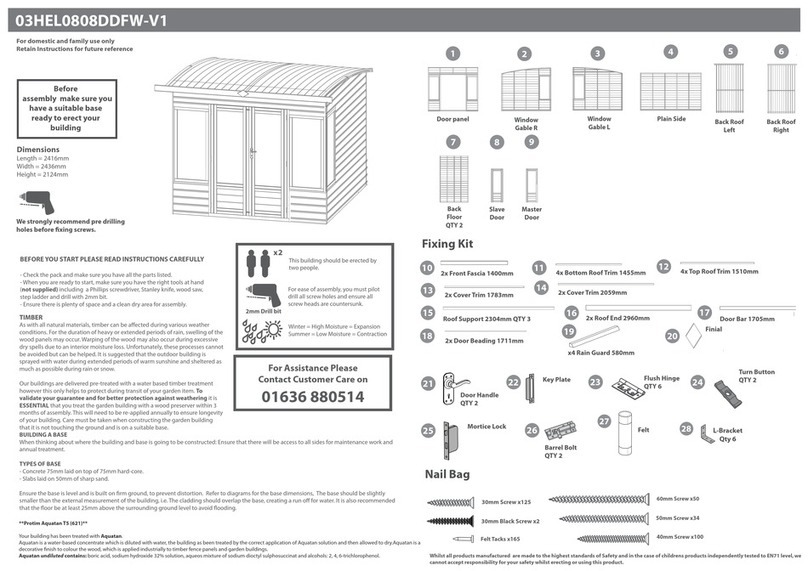 Mercia Garden Products 03HEL0808DDFW-V1 User manual Mercia Garden Products 03HEL0808DDFW-V1 User manual