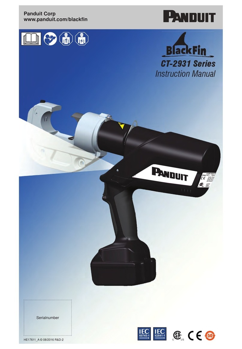 Panduit Black Fin CT-2931 Series User manual