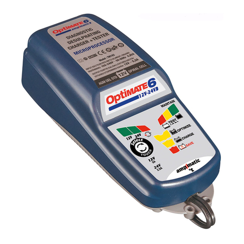 TecMate OptiMATE 6 Ampmatic User manual