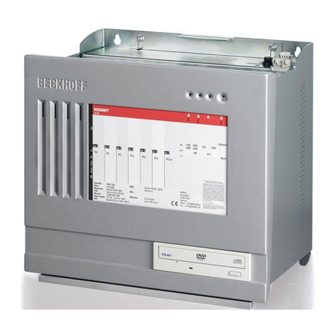 Beckhoff C61 Series Installation and operating instructions