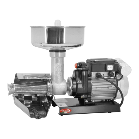 Omcan TS-IT-0110-S User manual