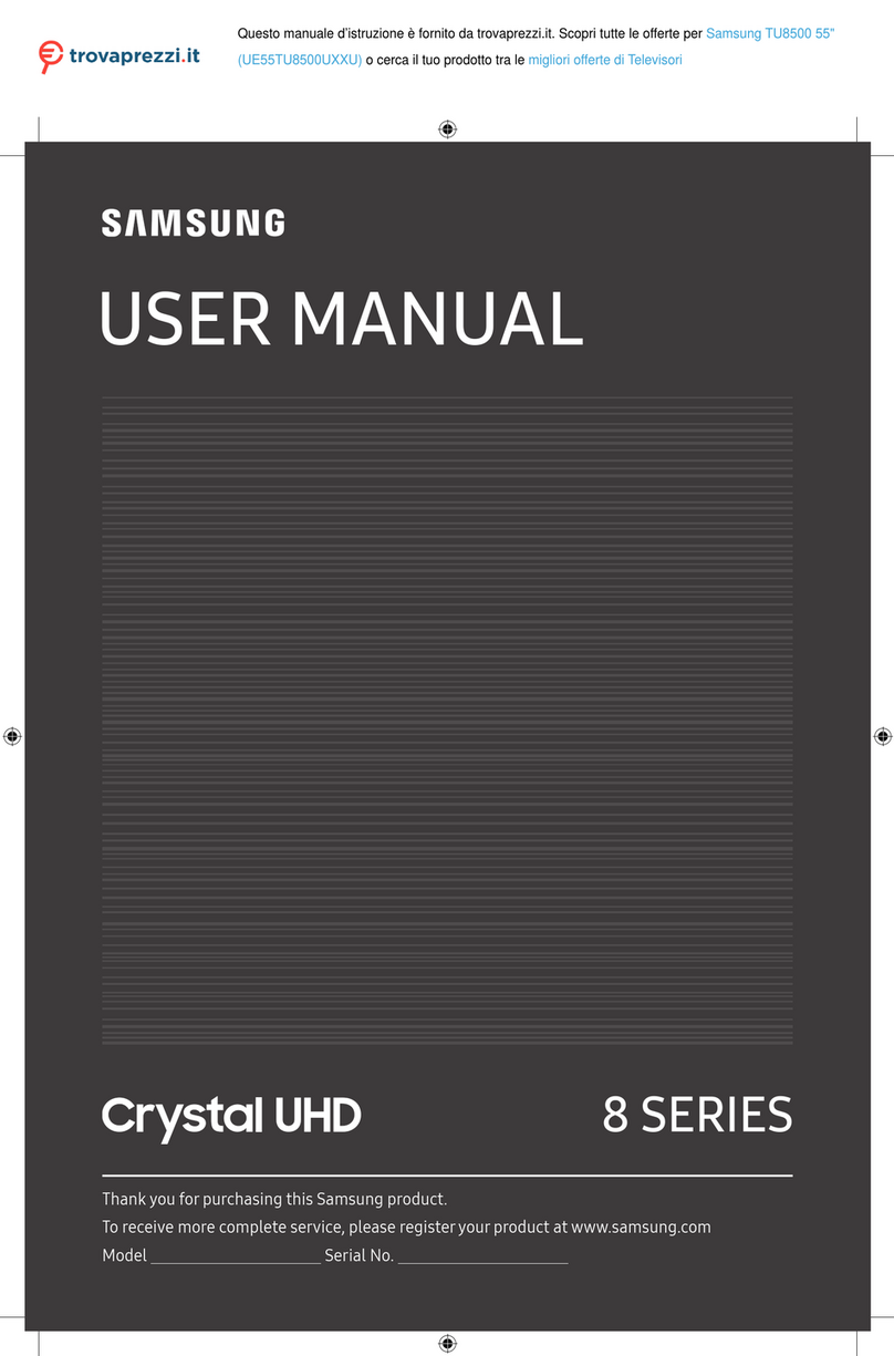 Samsung UE43TU8000 user manual