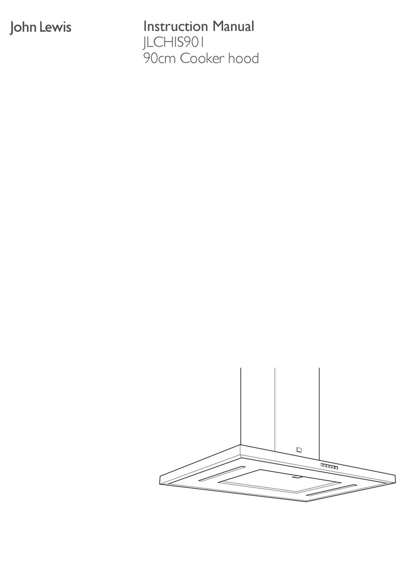 John Lewis JLCHIS901 instruction manual