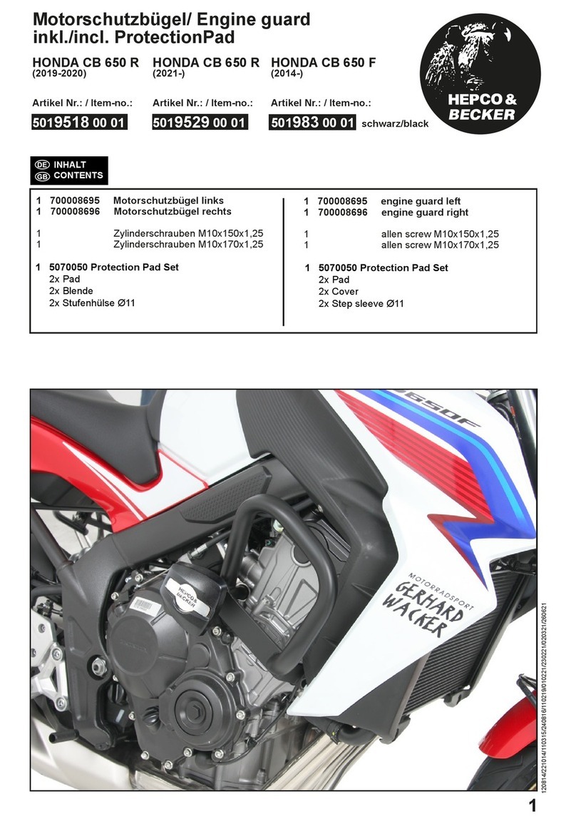 hepco & becker 5019518 00 01 User manual