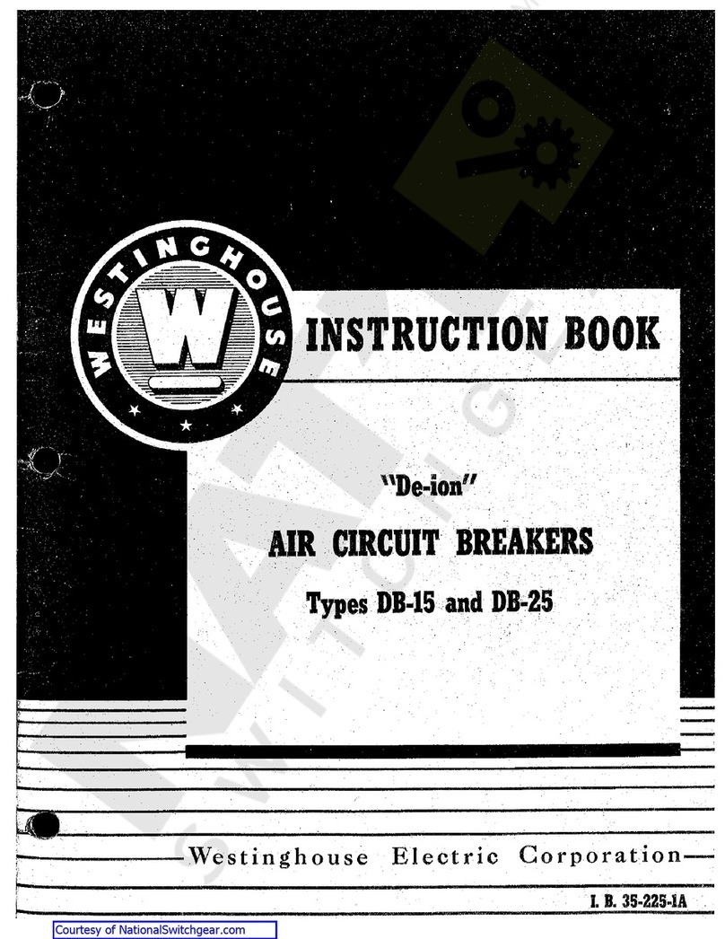 Westinghouse De-opn User manual