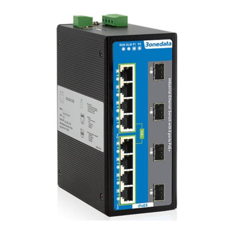 3One data IPS7112G-4GS-8GPOE User manual