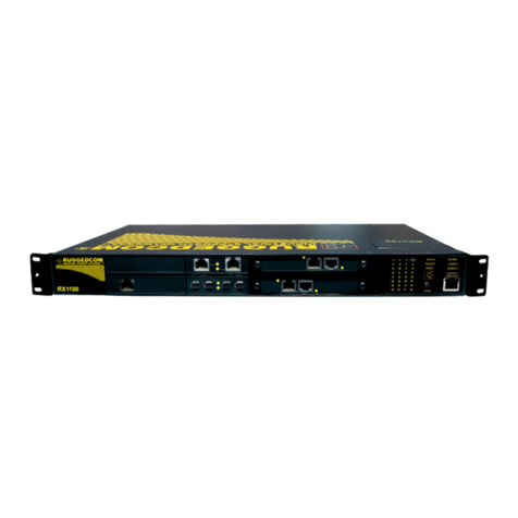 Siemens RUGGEDCOM RX1100 User manual