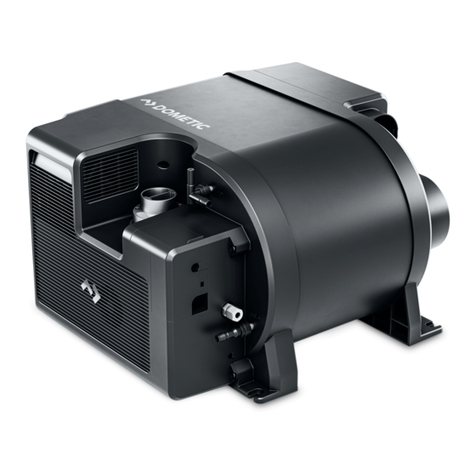 Dometic CH4000 Installation and service manual