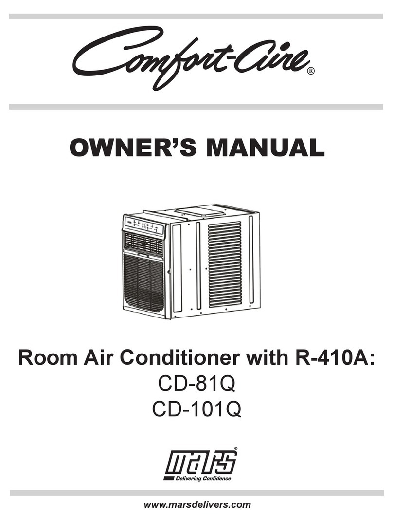 Comfortaire CD-81Q User manual