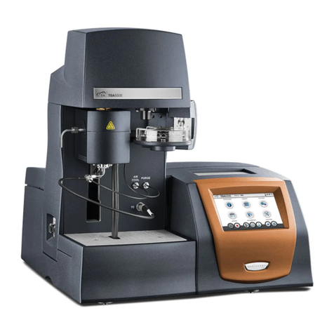 TA Instruments TGA5500 User manual