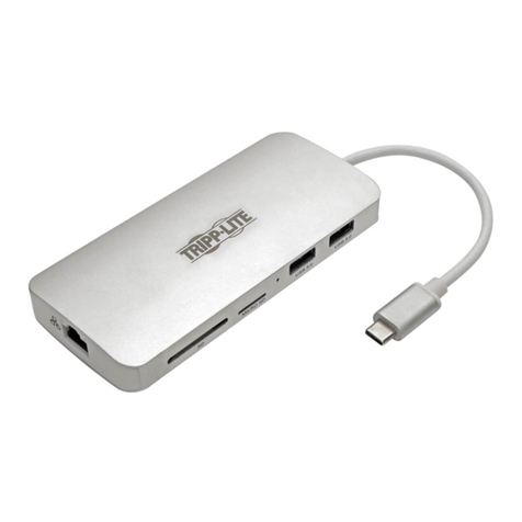 Tripp Lite U442-DOCK11-S User manual Tripp Lite U442-DOCK11-S User manual