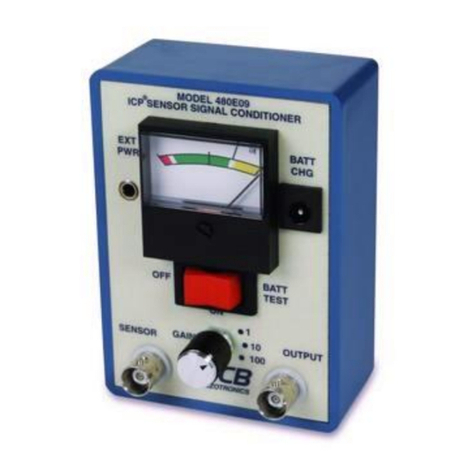 PCB Piezotronics 480E09 User manual