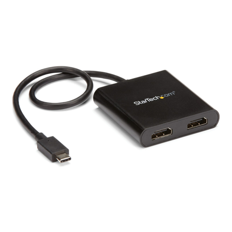 StarTech.com MSTCDP122HD User manual
