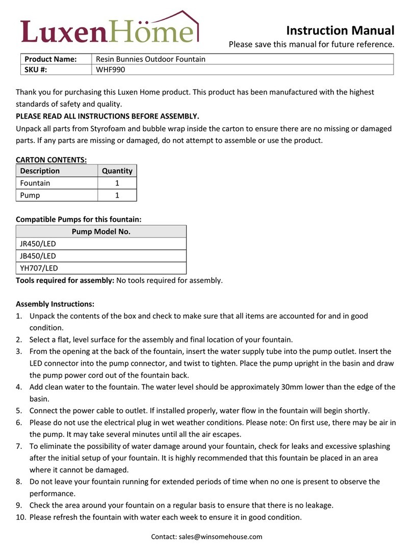 LuxenHome WHF990 User manual