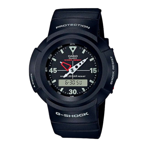 Casio 5416 User manual