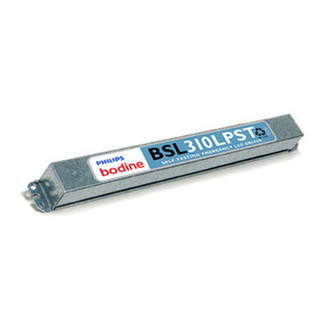 Bodine BSL310LPST User manual