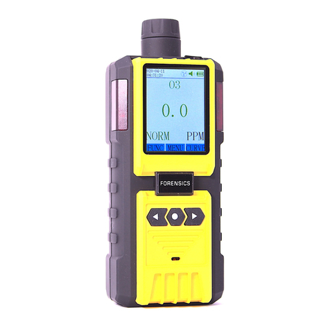 FORENSICS DETECTORS FD-600 user manual