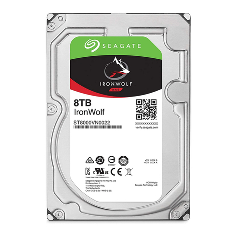 Seagate IRONWOLF ST8000VN0022 User manual Seagate IRONWOLF ST8000VN0022 User manual