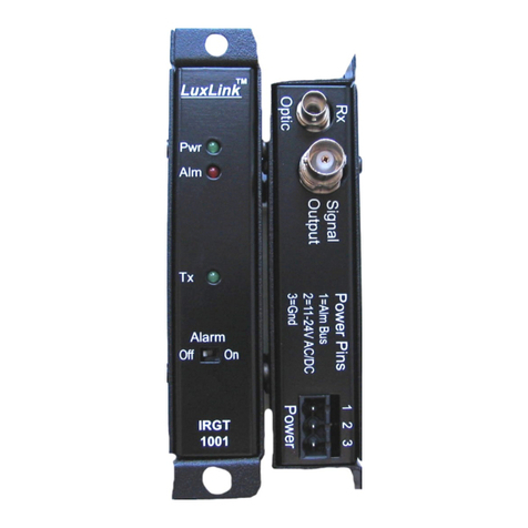 LITEWAY LuxLink IRGT-1001 operating instructions