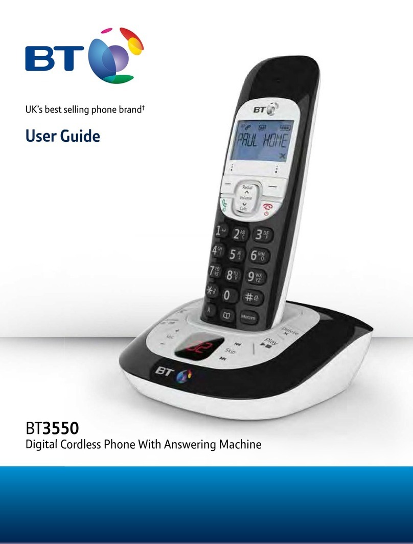 BT BT3550 user guide