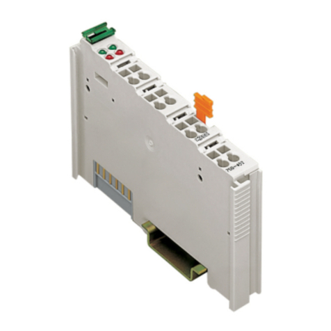 WAGO 750-462 Series User manual