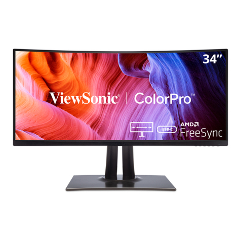 ViewSonic ColorPro VP3481a User manual